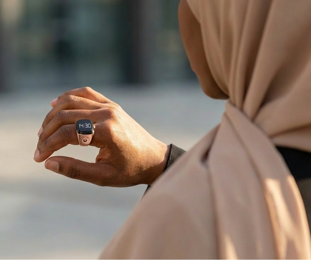 Zikr Ring - Bague de prière connectée